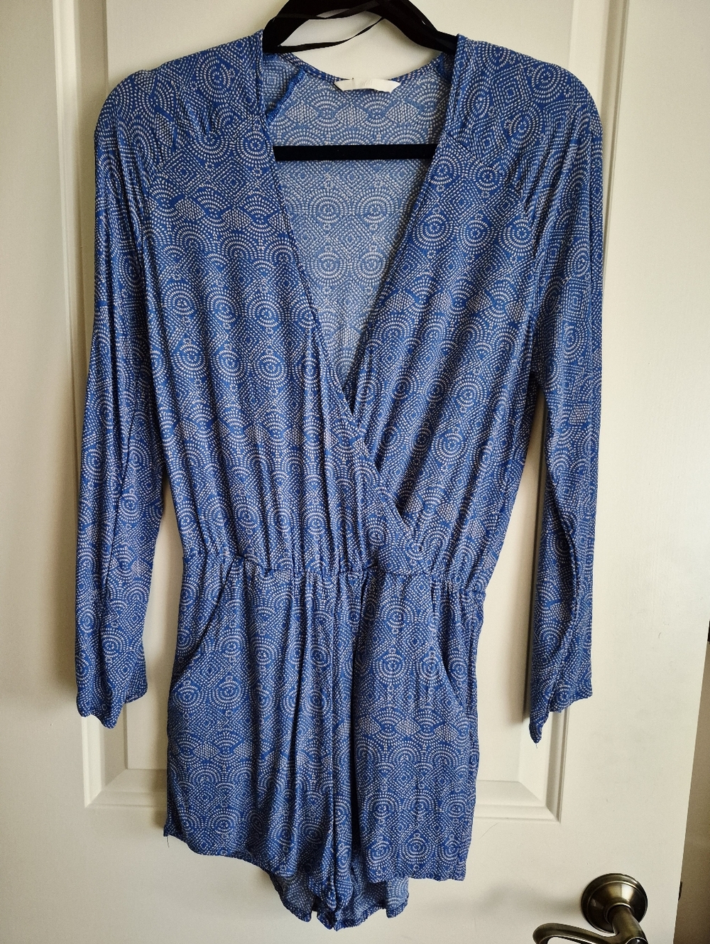 30 Sashiko Pattern Romper | H&M